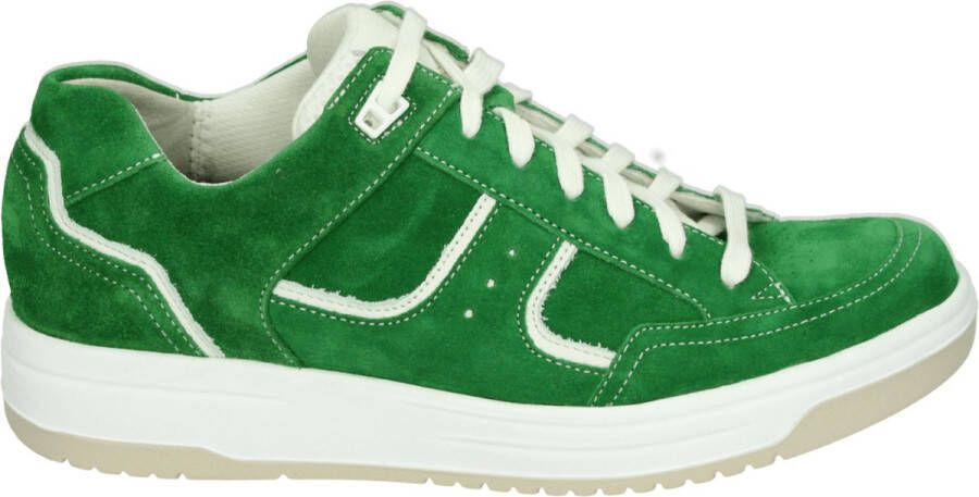Durea 6299~H~~~~~~~~~~~~~~~~~~~~~~~~ Lage sneakersDames sneakers Groen