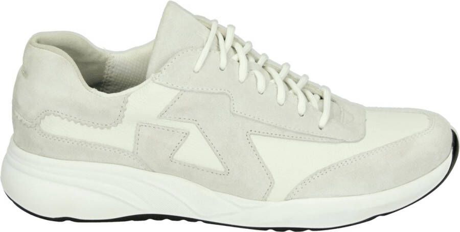 Durea 6305~G~~~~~~~~~~~~~~~~~~~~~~~~ Lage sneakersDames sneakers Wit beige