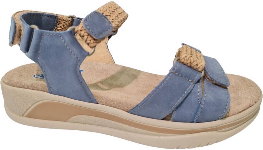 Wolky Dames Sandalen 01056 Acula Blauw