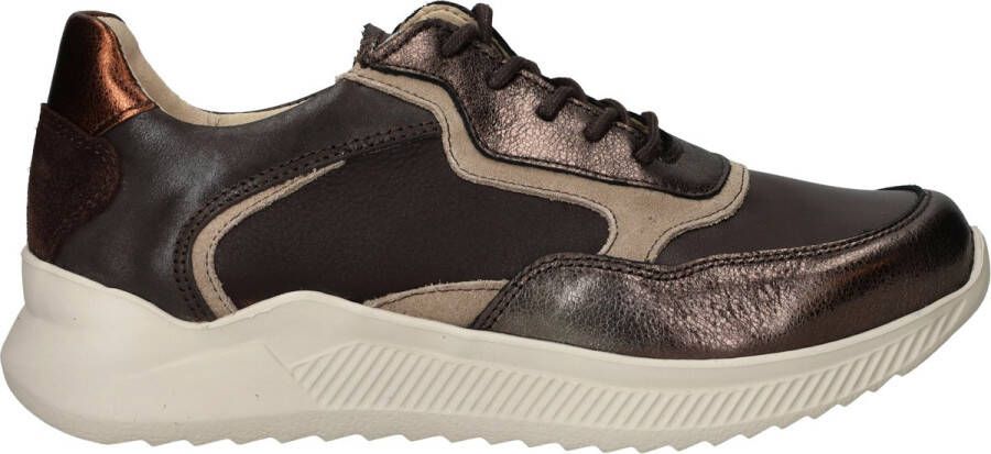 Wolky E-Way S2F Sneakers Bruin