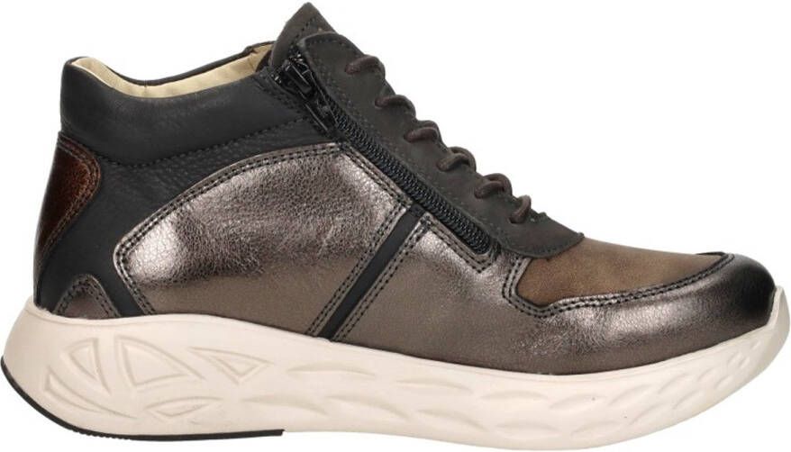 Wolky Pep Veterschoenen Hoog Brons