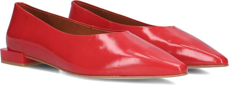 ÁNGEL ALARCÓN Ángel Alarcón Ballerina Dames 24502 Maat: 41 Materiaal: Leer Kleur: Rood