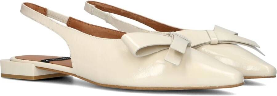ÁNGEL ALARCÓN Ángel Alarcón Slingbacks Dames 25010 Maat: 36 Materiaal: Leer Kleur: Wit