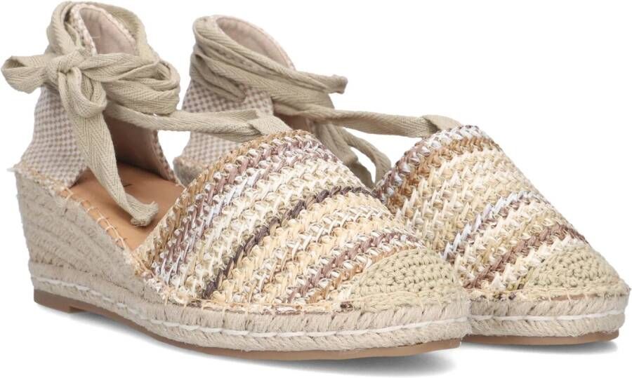 AYANA Espadrilles Dames 0655-1 Maat: 42 Materiaal: Raffia Kleur: Beige