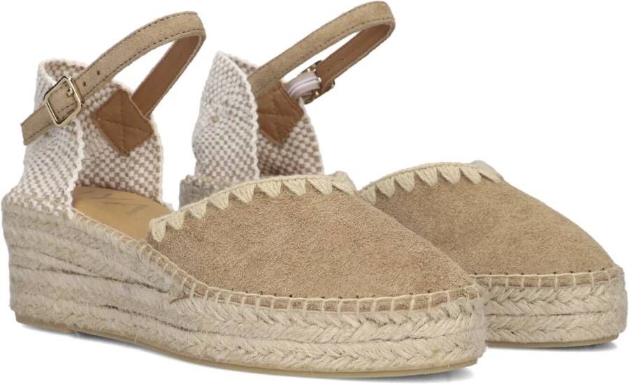 AYANA Espadrilles Dames Omo25yu814 Maat: 42 Materiaal: Suède Kleur: Beige