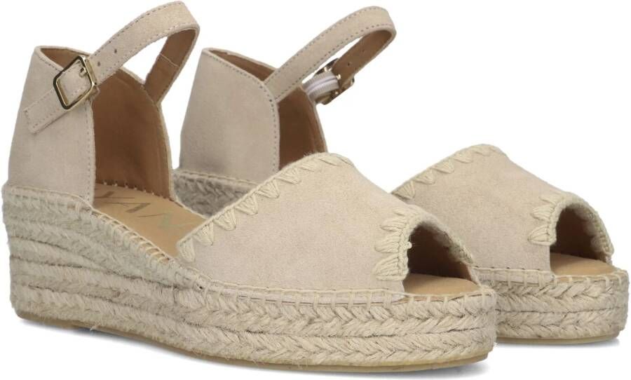 AYANA Espadrilles Dames Omo25yu816 Maat: 36 Materiaal: Suède Kleur: Beige