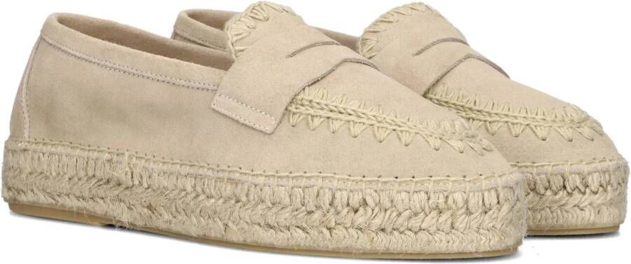 AYANA Espadrilles Dames Omo25yu819 Maat: 37 Materiaal: Suède Kleur: Beige