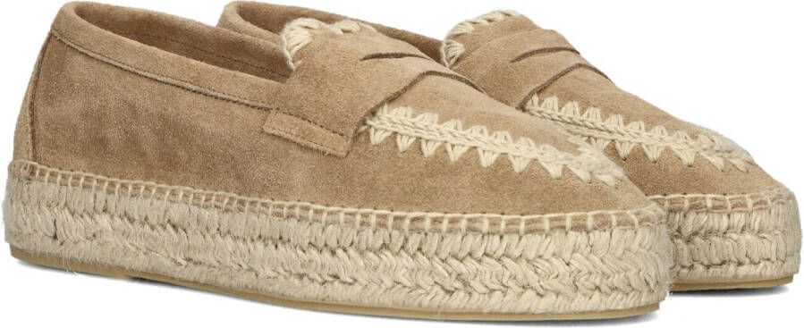 AYANA Espadrilles Dames Omo25yu819 Maat: 36 Materiaal: Suède Kleur: Beige