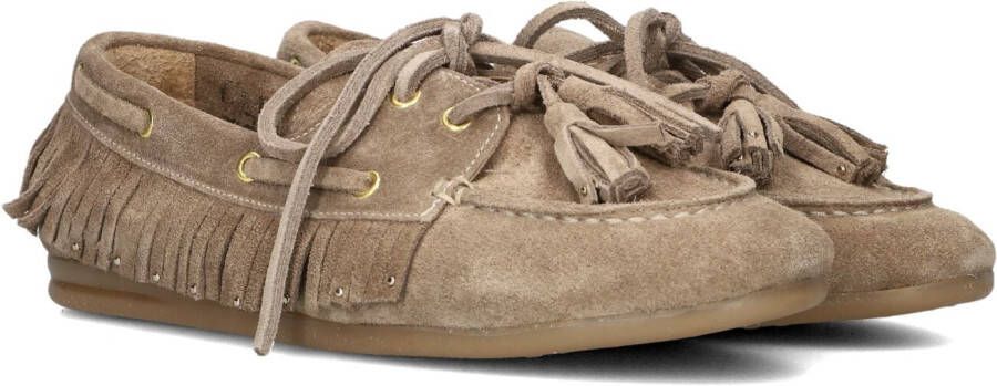 AYANA Mocassins Dames Ay2000 Maat: 39 Materiaal: Suède Kleur: Beige