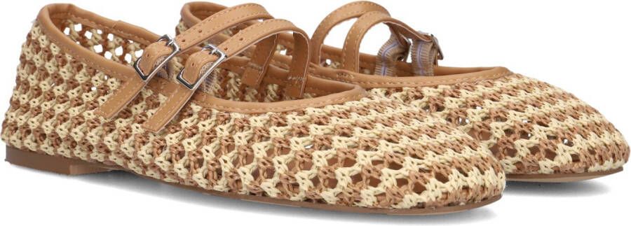 AYANA Ballerina Dames L12469 Maat: 42 Materiaal: Textiel Kleur: Bruin
