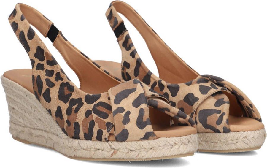 AYANA Espadrilles Dames Omo25yu846 Maat: 39 Materiaal: Suède Kleur: Bruin