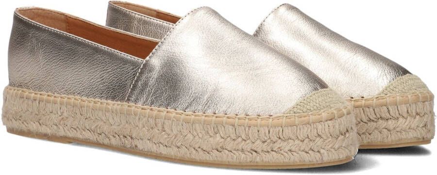 AYANA Espadrilles Dames Omo25yu815 Maat: 39 Materiaal: Leer Kleur: Goudkleurig