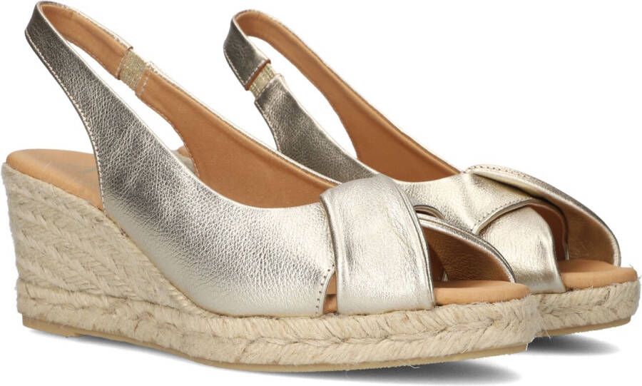 AYANA Espadrilles Dames Omo25yu846 Maat: 39 Materiaal: Leer Kleur: Goud