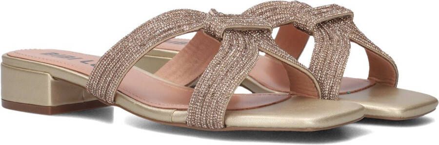 BIBI LOU Muiltjes Dames 842z00hg Maat: 37 Materiaal: Textiel Kleur: Goud