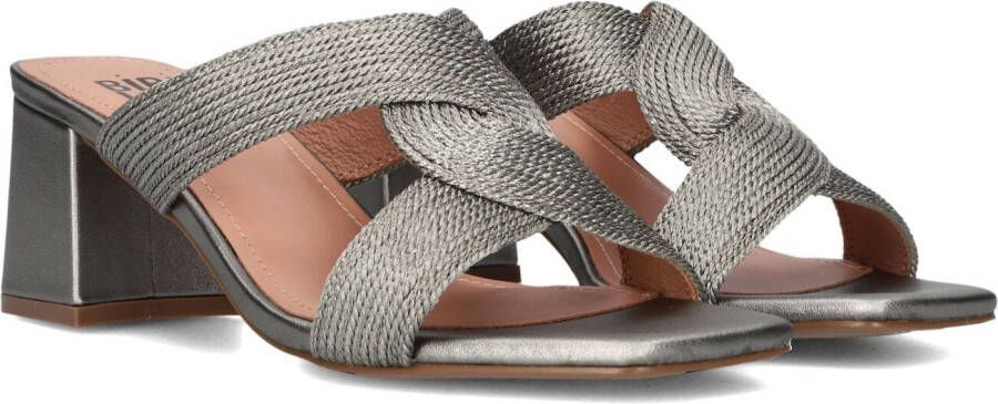 BIBI LOU Muiltjes Dames 851z94hg Maat: 36 Materiaal: Textiel Kleur: Grijs