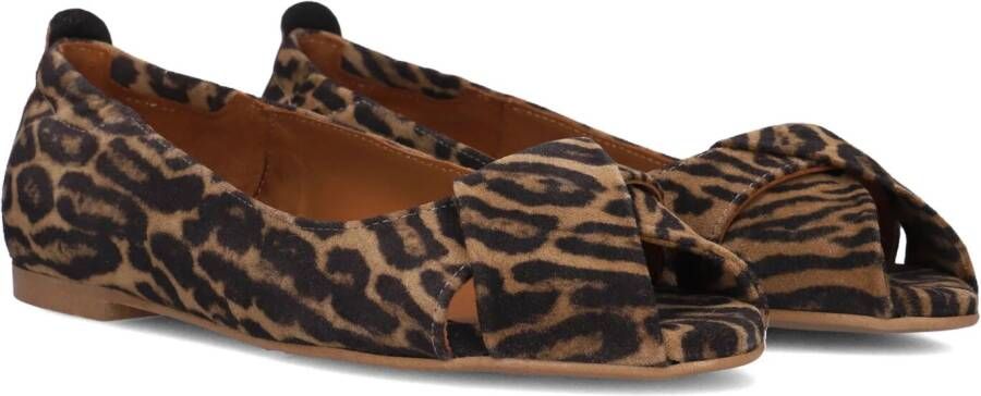 BILLI BI Ballerina Dames A7985 Maat: 39 Materiaal: Suède Kleur: Bruin
