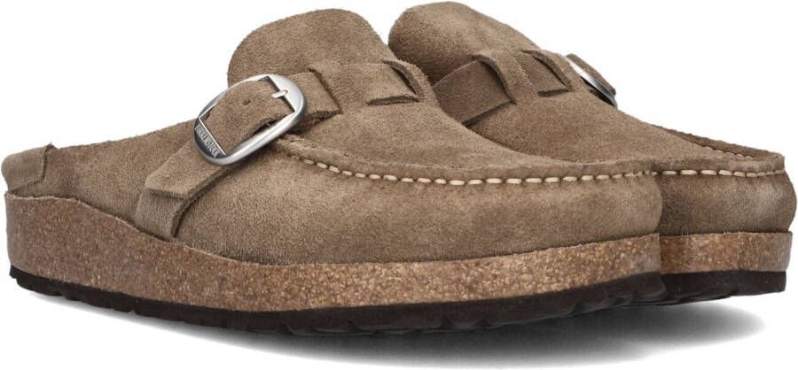 BIRKENSTOCK Instappers Dames Buckley Dames Maat: 35 Materiaal: Suède Kleur: Taupe