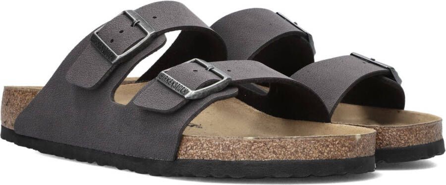 BIRKENSTOCK Slippers Arizona Maat: 44 Materiaal: Leer Kleur: Grijs