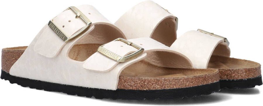 BIRKENSTOCK Slippers Dames Arizona Bs Maat: 38 Materiaal: Leatherlook Kleur: Wit