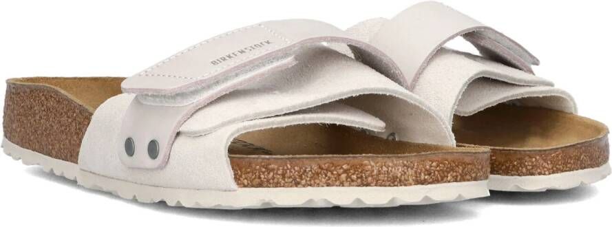 BIRKENSTOCK Slippers Dames Oita Dames Maat: 38 Materiaal: Suède Kleur: Wit