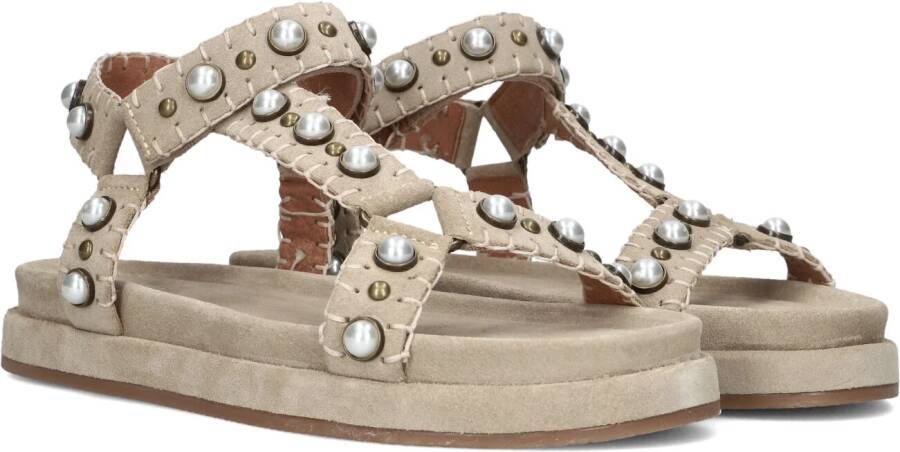 BLASZ Dames Saran-14 Maat: 43 Materiaal: Suède Kleur: Beige