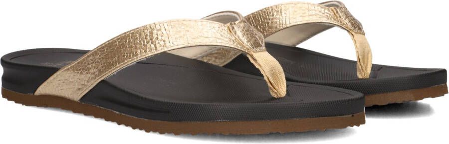 BLASZ Teenslippers Dames Bella 2402 Maat: 43 Materiaal: Leatherlook Kleur: Goud
