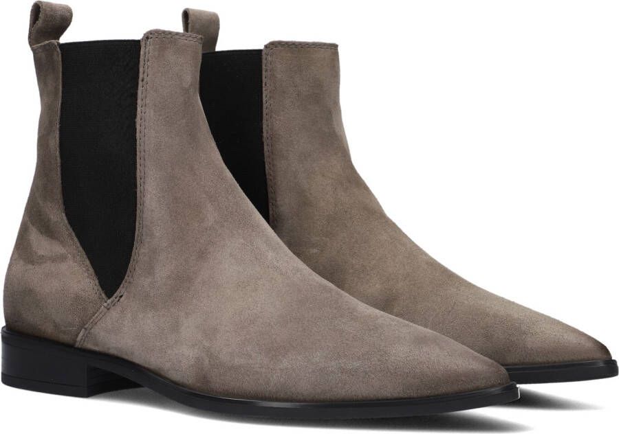 BLASZ Enkellaarsjes Dames L63201 Maat: 39 Materiaal: Suède Kleur: Grijs