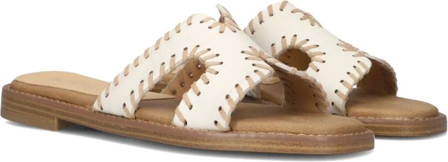 BLASZ Slippers Dames 0657-03 Maat: 38 Materiaal: Leatherlook Kleur: Wit