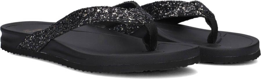 BLASZ Teenslippers Dames Bella 2402 Maat: 38 Materiaal: Leatherlook Kleur: Zwart