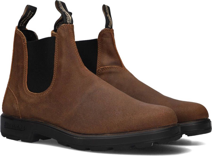 BLUNDSTONE Chelsea Boots Originals Maat: 41 5 Materiaal: Suède Kleur: Bruin