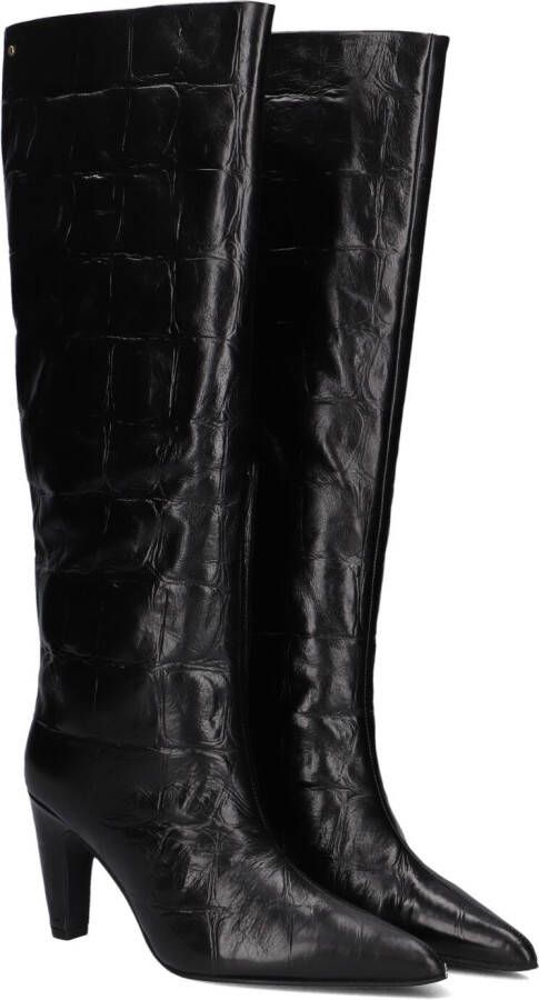Bronx Low-Jadey Krokodillenprint Hoge Laarzen