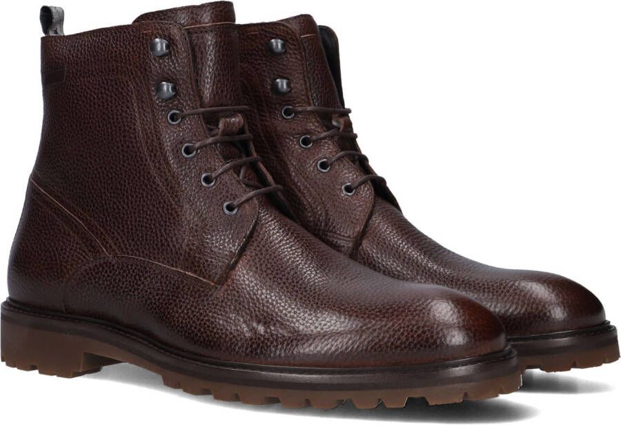 FLORIS VAN BOMMEL Veterboots Heren Sfm-80033 Sturdi Maat: 42⅔ Materiaal: Leer Kleur: Bruin
