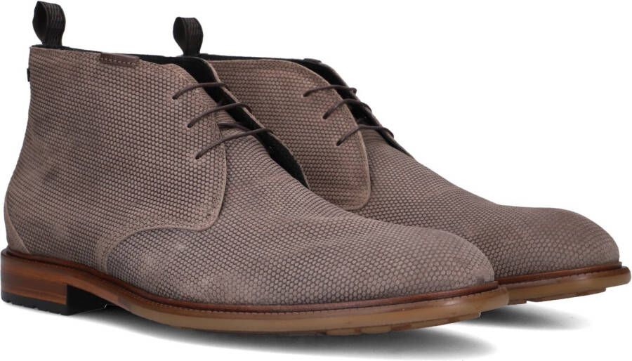 FLORIS VAN BOMMEL Nette Schoenen Heren Sfm-50132 De Normer Maat: 40 Materiaal: Suède Kleur: Taupe