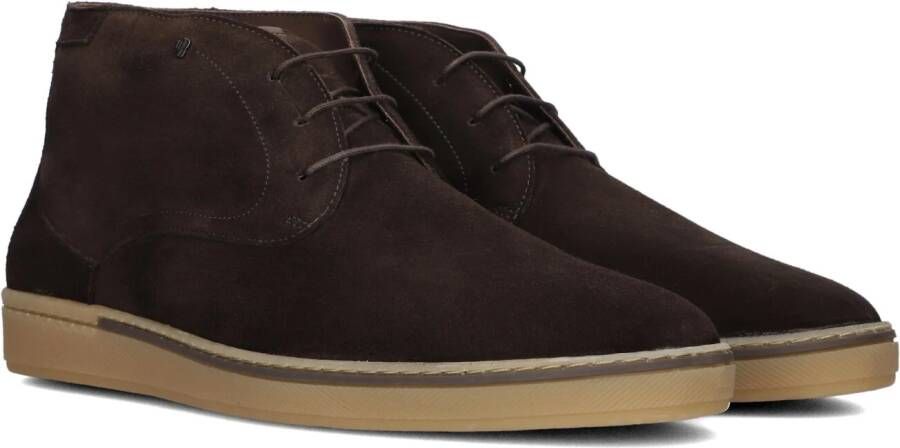 VAN BOMMEL Veterschoenen Heren Sbm-50036 Bora Maat: 45 Materiaal: Suède Kleur: Bruin
