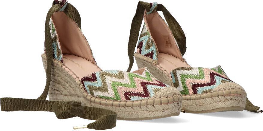 FRED DE LA BRETONIERE Espadrilles Dames 153010217 Maat: 37 Kleur: Groen