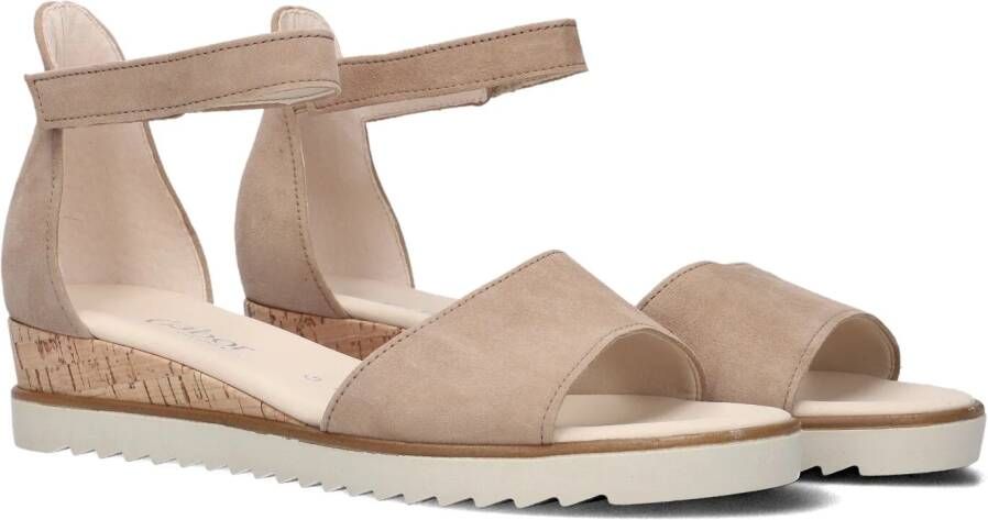 GABOR Dames 780.2 Maat: 40 Materiaal: Suède Kleur: Beige