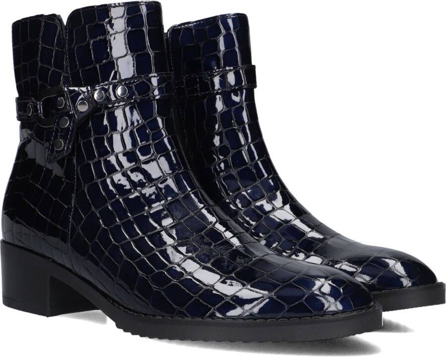 GABOR Enkellaarsjes Dames 512 Maat: 36 Materiaal: Lakleer Kleur: Blauw