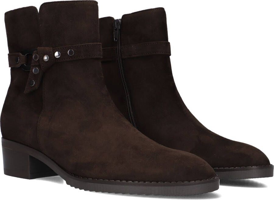 GABOR Enkellaarsjes Dames 512 Maat: 40 5 Materiaal: Suède Kleur: Bruin