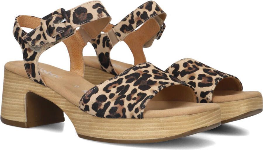 GABOR Dames 721.1.0 Maat: 37 Materiaal: Suède Kleur: Bruin