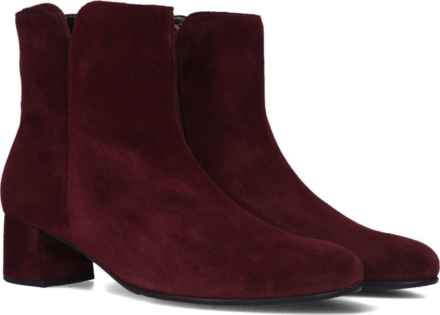 GABOR Enkellaarsjes Dames 680 Maat: 35 5 Materiaal: Suède Kleur: Rood