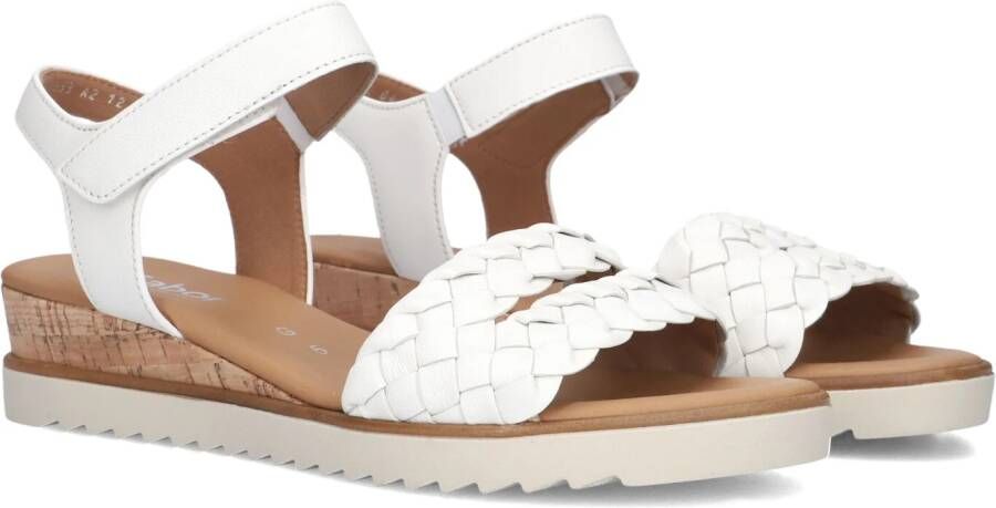 GABOR Dames 759 Maat: 43 Materiaal: Leer Kleur: Wit