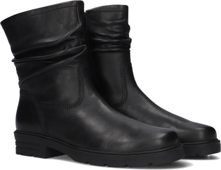 GABOR Enkelboots Dames 655 Maat: 35 Materiaal: Leer Kleur: Zwart