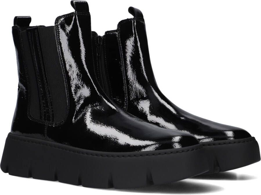 GABOR Enkelboots Dames 743.2 Maat: 39 Materiaal: Lakleer Kleur: Zwart