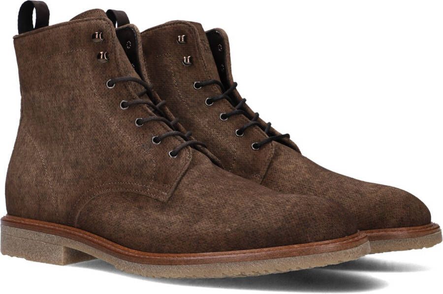 GIORGIO Veterboots Heren 36402 Maat: 46 Materiaal: Suède Kleur: Bruin