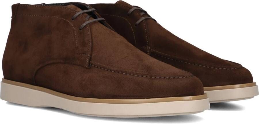 GIORGIO Veterschoenen Heren 56414 Maat: 43 5 Materiaal: Suède Kleur: Bruin