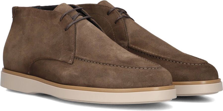 GIORGIO Veterschoenen Heren 56414 Maat: 39 Materiaal: Suède Kleur: Taupe