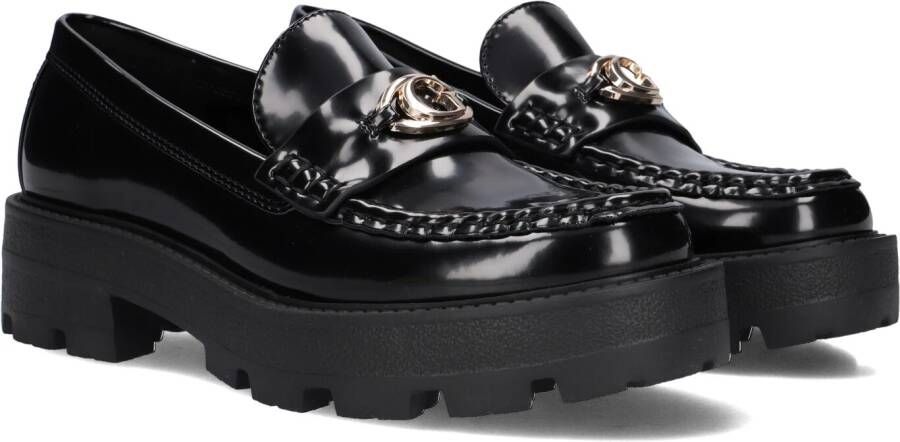 Guess Zwarte Platte Polyethyleen Lage Schoenen