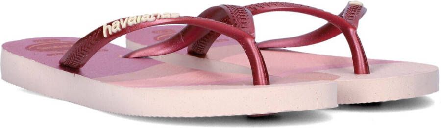 Havaianas Meisjes Slim Palette Glow Slippers Pink Dames