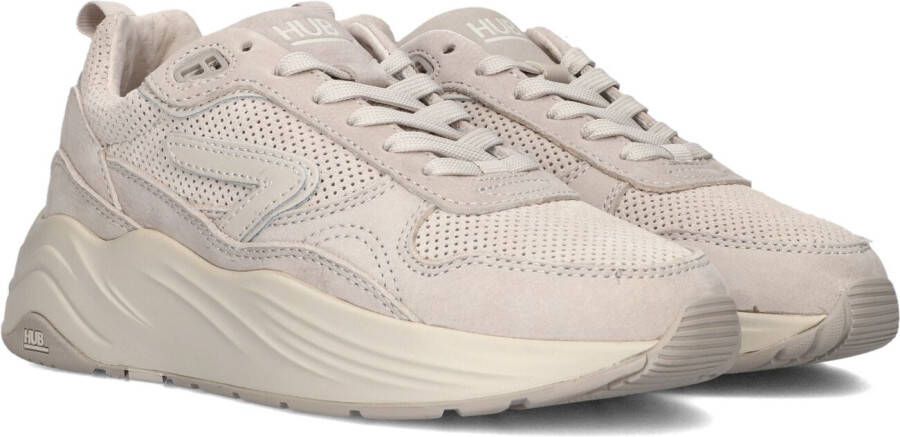 HUB Stijlvolle Bone Sneaker voor Vrouwen
