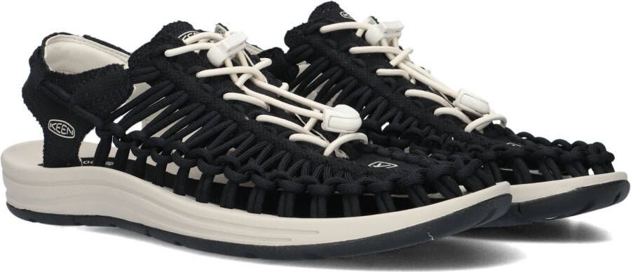 Keen Footwear Uneek Canvas Open Air Sneaker Dames Black